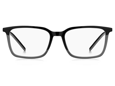 Premium Men Hugo Eyeglasses: HG 1125 - Black Grey - SpecSMART Eye Clinic (Front View)